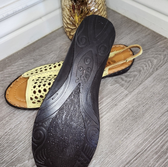 Spring Step Leather Sling Back slip on sandal - Picture 5 of 7